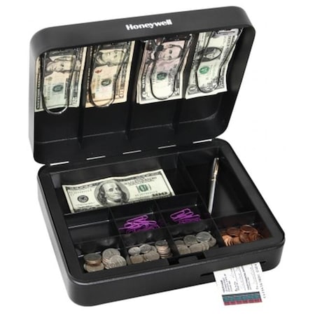 House Honeywell Deluxe Steel Cash Box HO25014